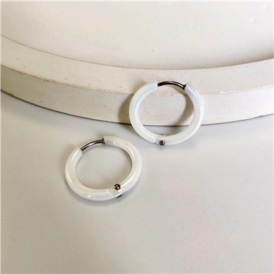 Серьги из керамики