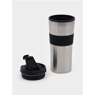 УЦЕНКА Термокружка, 450 мл, For you, сохраняет тепло 2 ч, 8×19 см, хром