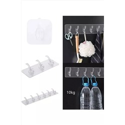 61214 Крючки самоклеящиеся НАТАЛИ, 1217746