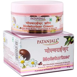 Patanjali Увлажняющий Крем с Маслом Ши, Ромашкой и Оливковым Маслом 50 г