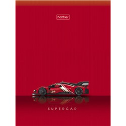 Записная книжка А6  32л клетка "Гоночные авто" глянц.лам (090684) Хатбер