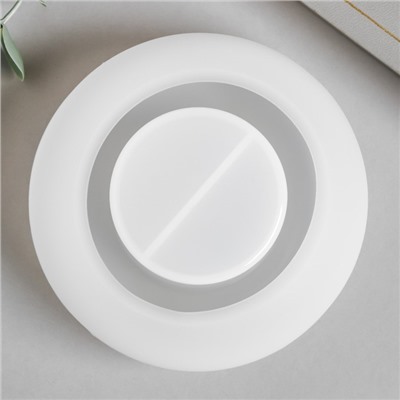 Молд силиконовый «Подсвечник эллипсоид» 11.7×11.7×5.3 см