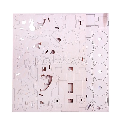 Конструктор из дерева. Техника "Квадроцикл"