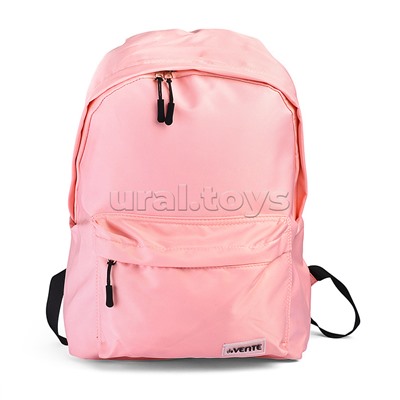Рюкзак "Color Balance" подростковый 40x29x17 см (14 л) 250 г, нейлон, подклад, 1 отделение на молнии, 1 передний карман, аппликация из каучука, пудровый