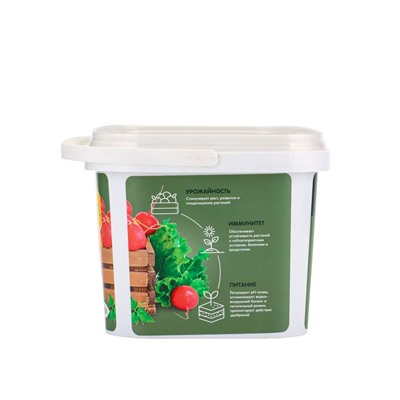 Удобрение минеральное для зелени, овошей, корнеплодов, Dr.Grunt, ведро, 3.3 л