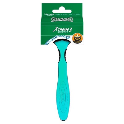 Станок для бритья одноразовый Schick (Wilkinson Sword) Xtreme-3 Sensitive (1шт.)