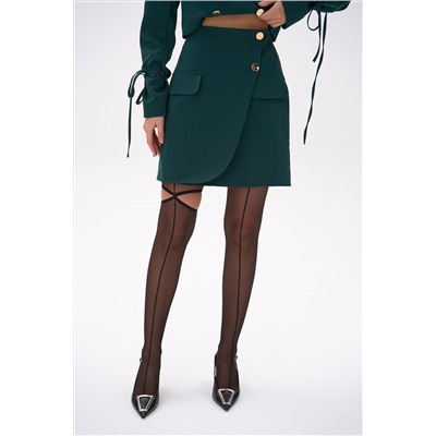 Юбка Бонни (изумрудный)