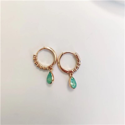 Серьги с кристаллами Swarovski