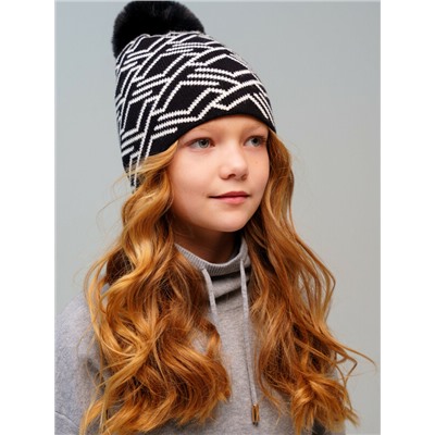 Шапка трикотажная для девочек