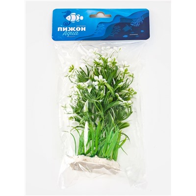 Растение искусственное для аквариума, 14×12×17 см