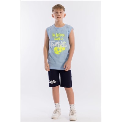 Костюм майка с шортами М223016Пб