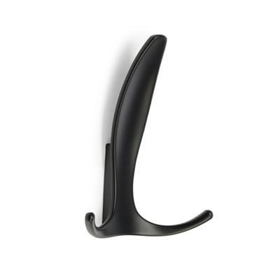 Крючок мебельный CAPPIO FLAT, трехрожковый, цвет черный