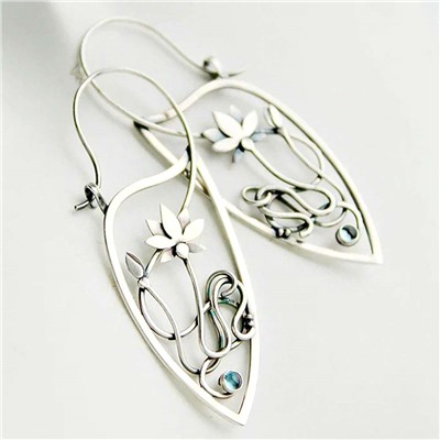 Серьги на крючках арт. 13 4371 (id 285697)