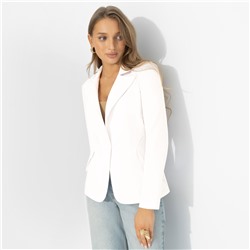 Жакет приталенного силуэта, Шоу-показ (роскошный белый)