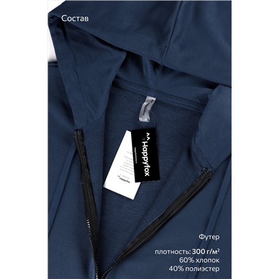 Мужской спортивный костюм из футера трехнитки Happyfox