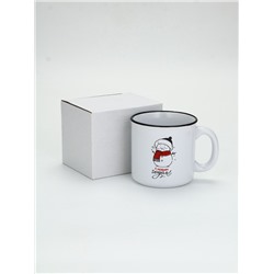 УЦЕНКА Кружка керамическая новогодняя «С новым годом!», 530 мл