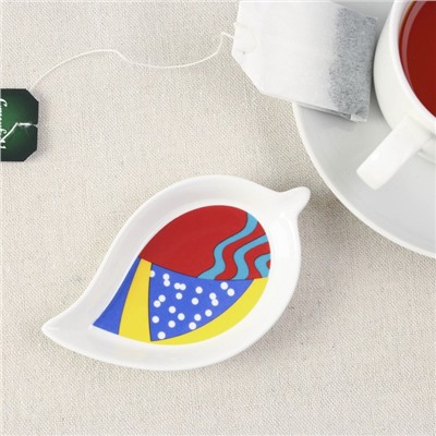 Подставка для чайного пакетика «Абстракция», 10×7 см