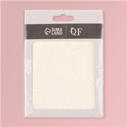 Наклейки для ногтей «Вуаль», белые