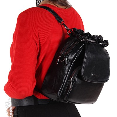 Рюкзак женский 3313-401 black Polina&Eiterou/50