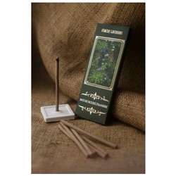 Благовония натуральные Можжевельник - 10 палочек + подставка