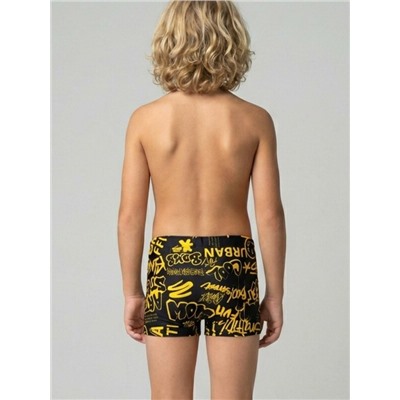 Плавки-шорты трикотажные для мальчиков, средней длины