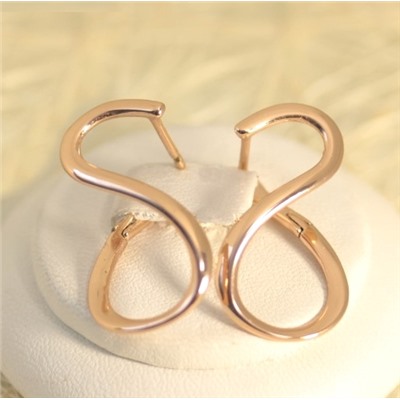 Серьги позолота H01-13428