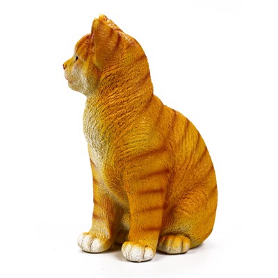 Садовая фигура из полистоуна «Кошка», 28×15×18 см