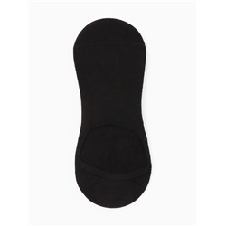 Носки-подследники с компрессией, размер 42-45, чёрные