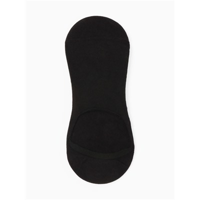 Носки-подследники с компрессией, размер 42-45, чёрные