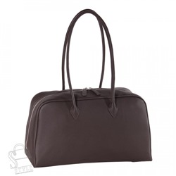 Сумка женская кожаная 0179VG coffee Vitelli Grassi