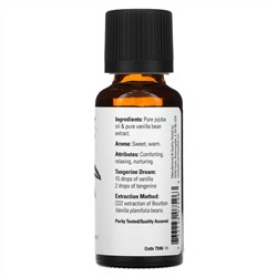 Now Foods, эфирные масла, ваниль в масле жожоба, 30 мл (1 жидк. унция)
