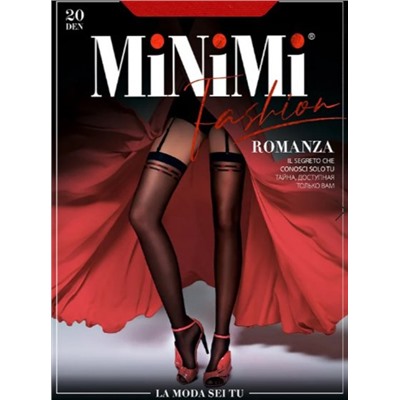 Чулки фантазийные, Minimi, Romanza 20 calze
