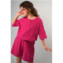 Костюм для девочки из муслина Happyfox