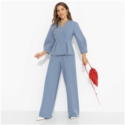 Брючный костюм дизайнерский, Уверенный ход (2 в 1)