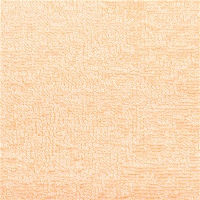 Полотенце махровое «Экономь и Я», 70×130 см, хлопок 100%, персиковое