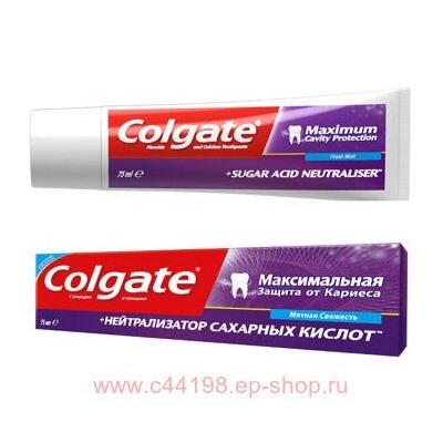Colgate зубная паста МаксЗащита Нейтрализатор 75мл