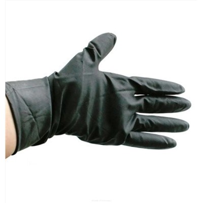 Dewal Перчатки латекс, 2 шт., M, черный 2818