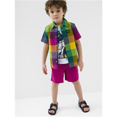 Рубашка текстильная для мальчиков