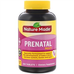 Nature Made, Multi Prenatal, 250 таблеток