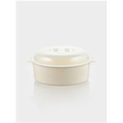 Кастрюля для СВЧ-печи Полимербыт, 2.1 л, пластик, МИКС