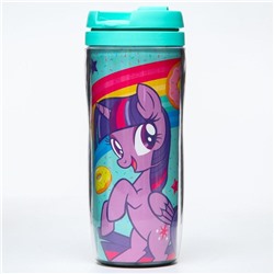 Термостакан детский со вставкой, 350 мл «Пони», My little pony