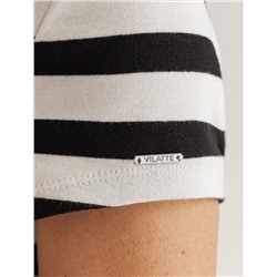 VILATTE Футболка D49.126