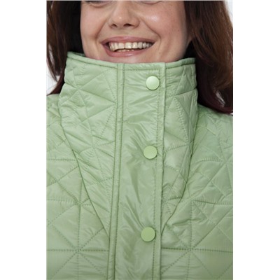 Пальто 28043 (Светло-зеленый)