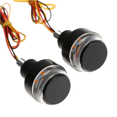 Подсветка на руль Cartage, 12 В, провод 25 см, набор 2 шт.