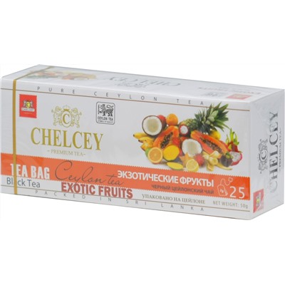 CHELCEY. Exotic Fruits карт.пачка, 25 пак.