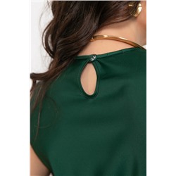 Платье Покорять мир (изумрудный)