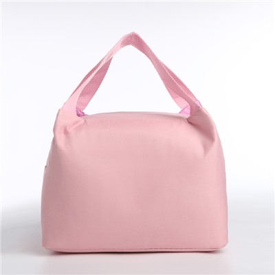 Термосумка «Киса», на молнии, 5.6 л, розовая