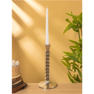 Подсвечник «Башня», 12×12×27 см, алюминий
