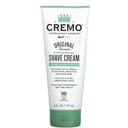 Cremo, Original Formula Concentrated Shave Cream, Silver Water & Birch, 6 fl oz (177 ml)