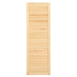 Жалюзийная дверь для бани и сауны, 120.5×39.4 см, хвоя